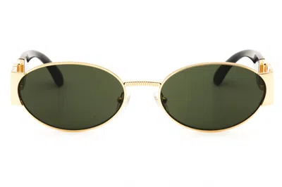 Versace 0ve2299 Sunglasses In Gold