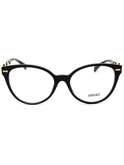 Versace 0ve3334 Eyeglasses In Black