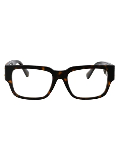 Versace 0ve3350 Glasses In 108 Havana