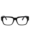 Versace Eyewear Rectangle-frame Glasses In Black