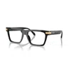 Versace Geometrically Framed Flat Mirror In Black