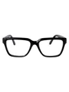 Versace Black Acetate Glasses In Black