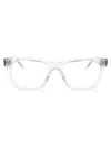 Versace 50mm Pillow Optical Glasses In Crystal
