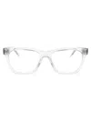 Versace 50mm Pillow Optical Glasses In Crystal