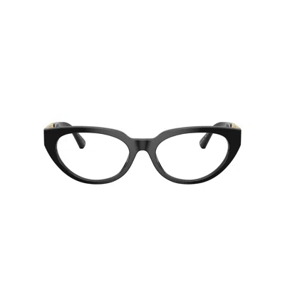 Versace 0ve3383 Cat-eye Eyeglasses In Black