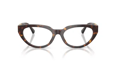 Versace 0ve3383 Tortoiseshell Cat-eye Sunglasses In Brown