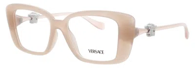 Versace 0ve3385u Acetate Eyeglasses 51-16-140 In Red