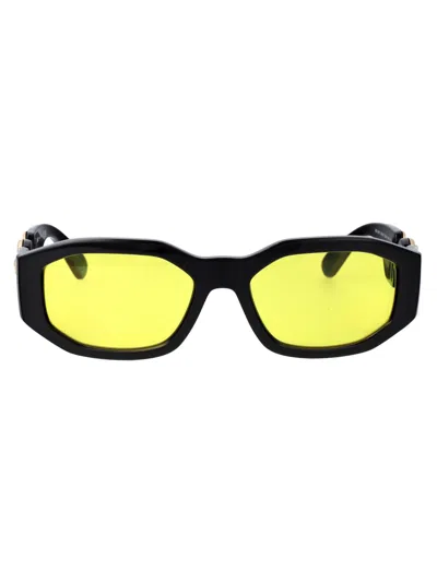 Versace 0ve4361 Sunglasses In Gb1/85 Black