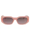 Versace Medusa Biggie Sunglasses In Nude Opal