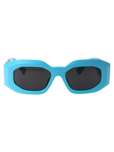 Versace 0ve4425u Sunglasses In Blue