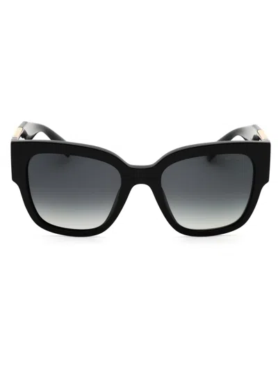 Versace 0ve4437u Sunglasses In Gb1/t3 - Black/polar Grey Gradient