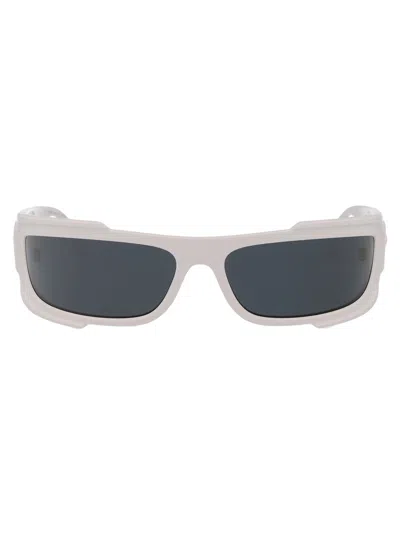 Versace 0ve4446 Nylon Rectangle Sunglasses In Multi