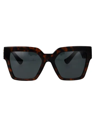 Versace 0ve4458 Sunglasses In 542987 Havana