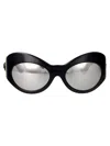 Versace Injected Black Sunglasses In Gb1/6g Black