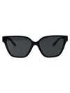 Versace Embellished Medusa Butterfly Sunglasses In Gb1/87 Black