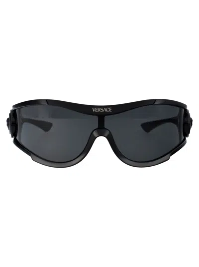 Versace 0ve4475 Sunglasses In 536087 Black