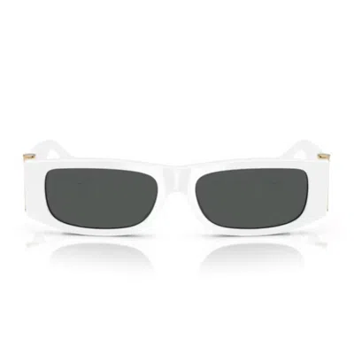 Versace 0ve4476u Medusa Glam Sunglasses In White
