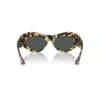 Versace 52mm Oval Sunglasses In Multi