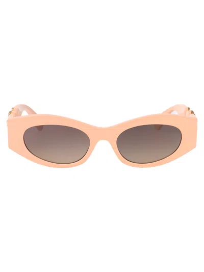 Versace 0ve4480u Sunglasses In Nude