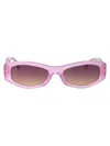 Versace Violet Gradient Yellow Geometric Ladies Sunglasses Ve4487 551370 54 In Pink