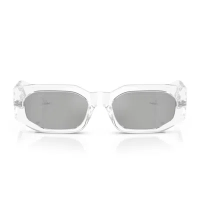 Versace Eyewear Sunglasses In Metallic