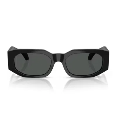 Versace 0ve4489u Signature Sunglasses In Black