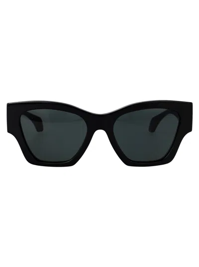 Versace 0ve4492u Acetate Bold Frame Sunglasses In Black