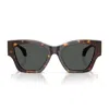 Versace Square Sunglasses In Black