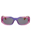 Versace /1 Pink Violet Orange Injected Sunglasses