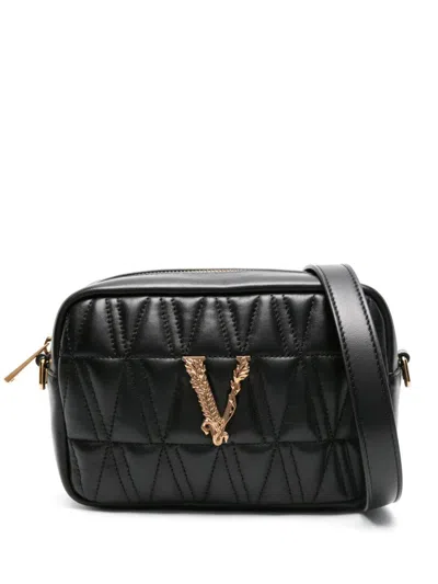 Versace 1012802 Woman Nero Oro  Bag In Black