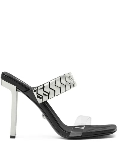 Versace 105mm Slice Sandals In Multi