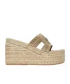 Versace 115mm Medusa Espadrille Sandals