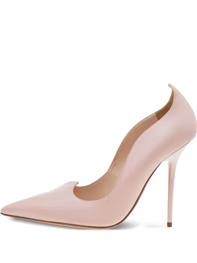 Pre-owned Versace 120mm Scalloped Pumps