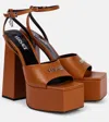 Versace 150 Leather Platform Sandals