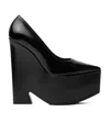 Versace 170mm Tempest Patent Leather Pumps In Black