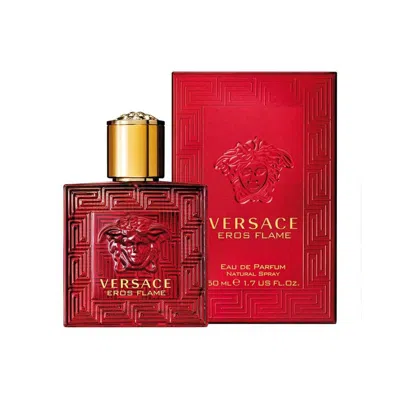 Versace 1.7 oz Eros Flame Eau De Parfum Spray For Men - 50 ml In White