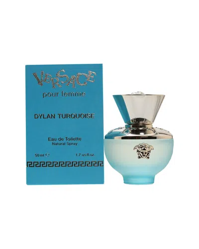 Versace 1.7oz Dylan Turquoise Pour Femme In Blue