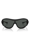 Versace Medusa-plaque Pilot-frame Sunglasses In Black