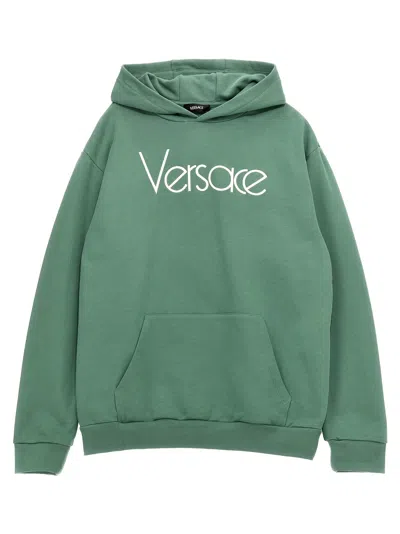 Versace Kids' 1978 Re-edition Hoodie In Green