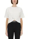 Versace Twist Front Logo Tee