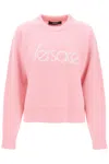 VERSACE 1978 RE-EDITION WOOL SWEATER IN PINK