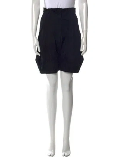 Pre-owned Versace 1980's Knee-length Shorts In Blue