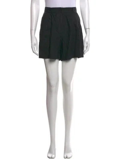 Pre-owned Versace 1980's Mini Shorts In Black