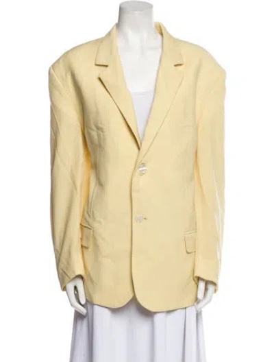 Pre-owned Versace 1990's Blazer In Neutral