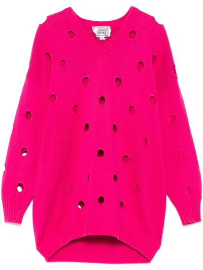 Pre-owned Versace 1990s Gianni  Shirt In Pink