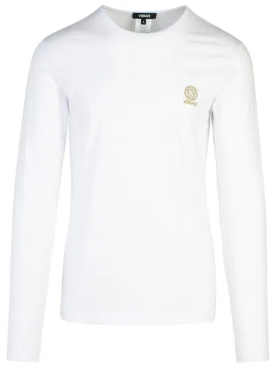 Versace 2 White Cotton T-shirts Set