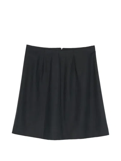 Pre-owned Versace 2000s Blue Mini Skirt