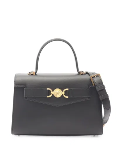 Pre-owned Versace 2000s Medusa '95 Tote Bag In Black
