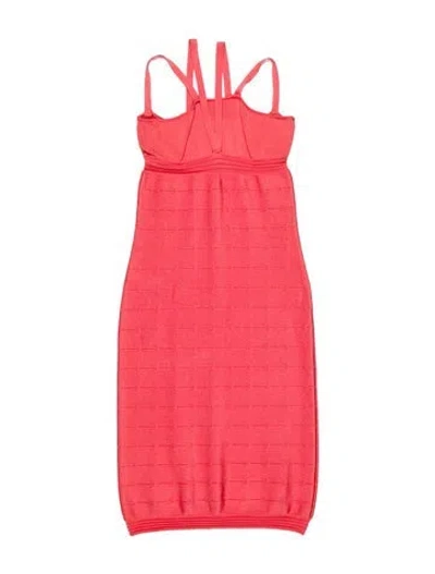 Pre-owned Versace 2010's Mini Dress In Pink