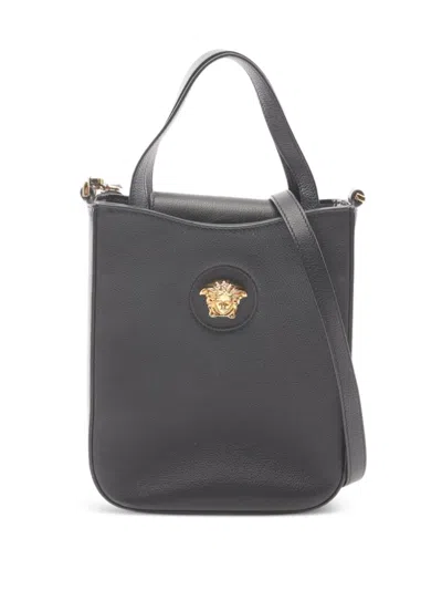 Pre-owned Versace 2010s Medusa Square Two-way Handbag